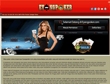 Tablet Screenshot of eyang-poker.com